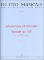 Sonate G-Dur op. 4,5 fr Flte (Violine) und Klavier