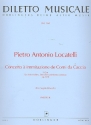 CONCERTO A IMMITAZIONE DE CORNI DA CACCIA F-DUR, OP.4,8 FUER VIOLINE STREICHER UND B.C., PARTITUR