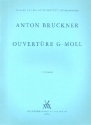 Ouvertre g-Moll fr Orchester Stimmensatz