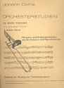Orchesterstudien  fr Bass-Posaune (incl. Kontrabass-Posaune)