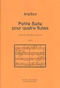 Petite Suite fr 4 Flten Partitur und Stimmen