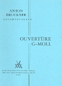 Ouvertre g-Moll fr Orchester Studienpartitur