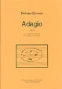 ADAGIO FUER 5 TASTENINSTRUMENTE MIT LIEGENDEN KLAENGEN, Z. B. ORGEL, AKK. ETC. -STIMMEN