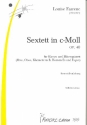 Sextett c-Moll op.40 für Flöte, Oboe, Klarinette, Horn, Fagott und Klavier
