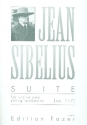 Suite op.117 for violin and string orchestra score and violin solo part