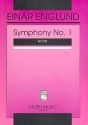 Symphony no.1 for orchestra score