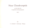Neue Choralvorspiele zum EG Band 1 fr (Gesangbuch Nr.1-53)