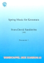 Spring Music for Kroumata for 6 percussionists score