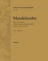 Der 115. Psalm op.31 fr Soli, Chor und Orchester Violoncello / Kontrabass