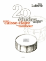 20 ETUDES POUR CAISSE-CLAIRE (NIVEAU MOYEN)