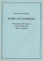 Jubilate Domino Solokantate fr Sopran, Altblockflte und Bc (dt/la)
