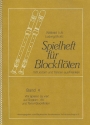 Spielheft fr Blockflten Band 4 fr 4 Blockflten (SSAT) Partitur