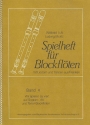 Spielheft fr Blockflten Band 4 Lieder und Tnze aus Franken fr 4 Blockflten (SSAT),   Partitur