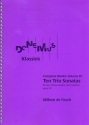 10 Trio Sonatas op.7 for 2 flutes (violins) and basso continuo score