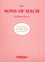 The Sons of Bach 12 piano pieces fr Klavier