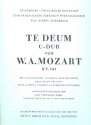 Te Deum KV141 für gem Chor und Orchester Klavierauszug
