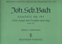 Man singet mit Freuden vom Sieg Kantate Nr.149 BWV149 Orgel