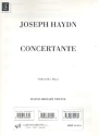 Sinfonia concertante Hob.I:105 fr Oboe, Fagott, Violine, Violoncello und Orchester  Cello/Ba