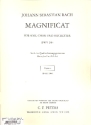 Magnificat D-Dur BWV243 fr Soli, Chor und Orchester Orgel