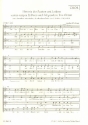 Historia der Passion fr gem Chor a cappella Partitur