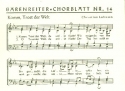 Komm Trost der Welt du stille Nacht fr gem Chor Partitur (dt)