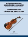 Vortragsstcke zu den 3 und 4 der Violinschule fr Violine und Klavier