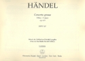 Concerto grosso F-Dur op.6,9 HWV327 fr Orchester Cembalo