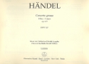 Concerto grosso F-Dur op.6,9 HWV327 fr Orchester Cembalo