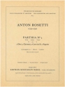 Parthia D-Dur Nr.3 für 2 Oboen, 2 Klarinetten (A), 2 Hörner (F) und Fagott Stimmen