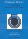 KRISTALLINES FUER 2 GITARREN, 2 SPIELPARTITUREN (1977/78)