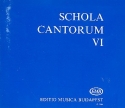 Schola cantorum Band 6 Motetten fr gem Chor Partitur