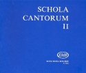 Schola cantorum Band 2 Motetten für gem Chor Partitur