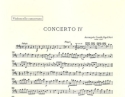 Concerto grosso D-Dur op.6,4 fr 2 Violinen, Violoncello, Streicher und Bc Violoncello solo