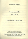 Concerto grosso F-Dur op.6,9 fr 2 Violinen, Violoncello, Streicher und Bc Cello / Bass