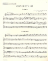 Concerto grosso B-Dur op.6,11 fr 2 Violinen, Violoncello und Orchester Violine solo 1