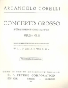 Concerto grosso B-Dur op.6,11 fr 2 Violinen, Violoncello und Orchester Violoncello solo