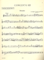 Concerto grosso F-Dur op.6,12 fr 2 Violinen, Violoncello und Orchester Violine solo 1