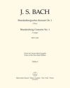 BRANDENBURGISCHES KONZERT F-DUR NR.1 BWV1046 FUER ORCHESTER VIOLINE 1