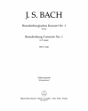 BRANDENBURGISCHES KONZERT F-DUR NR.1 BWV1046 FUER ORCHESTER VIOLINO (KLANGNOTATION)