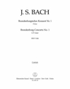 BRANDENBURGISCHES KONZERT F-DUR NR.1 BWV1046 FUER ORCHESTER CEMBALO