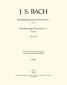 Brandenburgisches Konzert F-Dur Nr.1 BWV1046 fr Orchester Kontraba