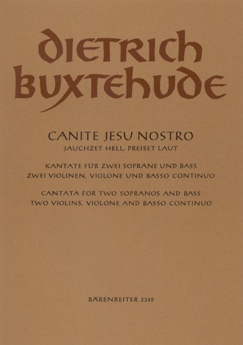 Canite Jesu nostro fr gem Chor (SAB) und Streicher Partitur und 4 Stimmen