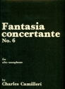 Fantasia concertante no. 6 for solo eb alto saxophone