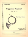 Fripperies vol.4 (nos.13-16) for 4 horns score and parts