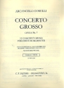 Concerto grosso B-Dur op.6,7 fr Streichorchester Cembalo