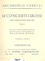 Concerto grosso F-Dur op.6,12 fr 2 Violinen, Violoncello und Orchester Cembalo