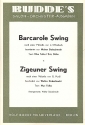 Barcarole Swing nach Offenbach  und Zigeuner Swing nach Verdi: für Salonorchester