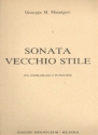 Sonata vecchio stile op.43 per contrabbasso e pianoforte