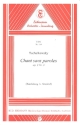 CHANT SANS PAROLES FUER SALONOR- CHESTER, OP. 2:3 PARTITUR+STIMMEN