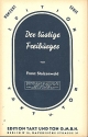 Der lustige Freiburger: fr Salonorchester